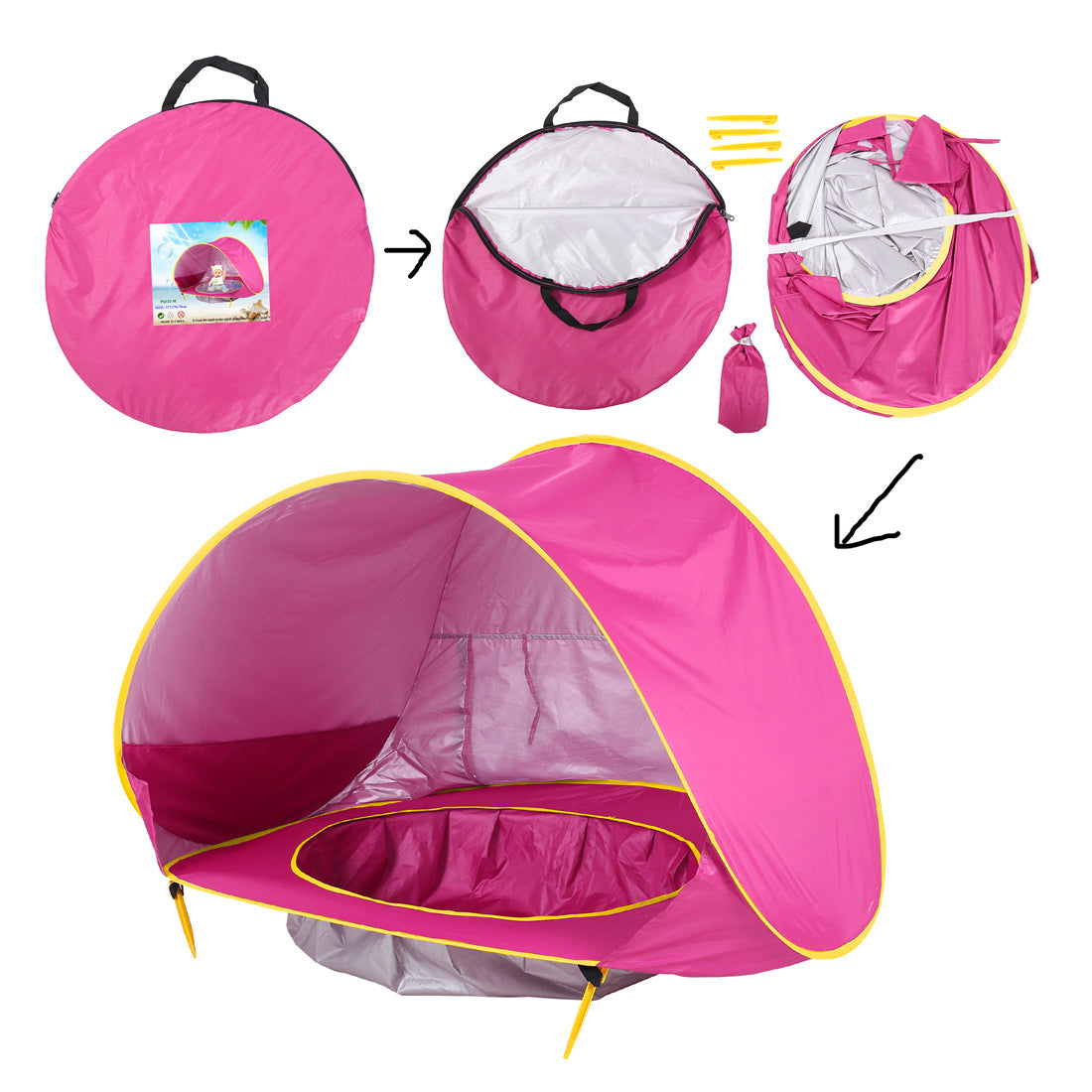 Portable Baby Beach Tent