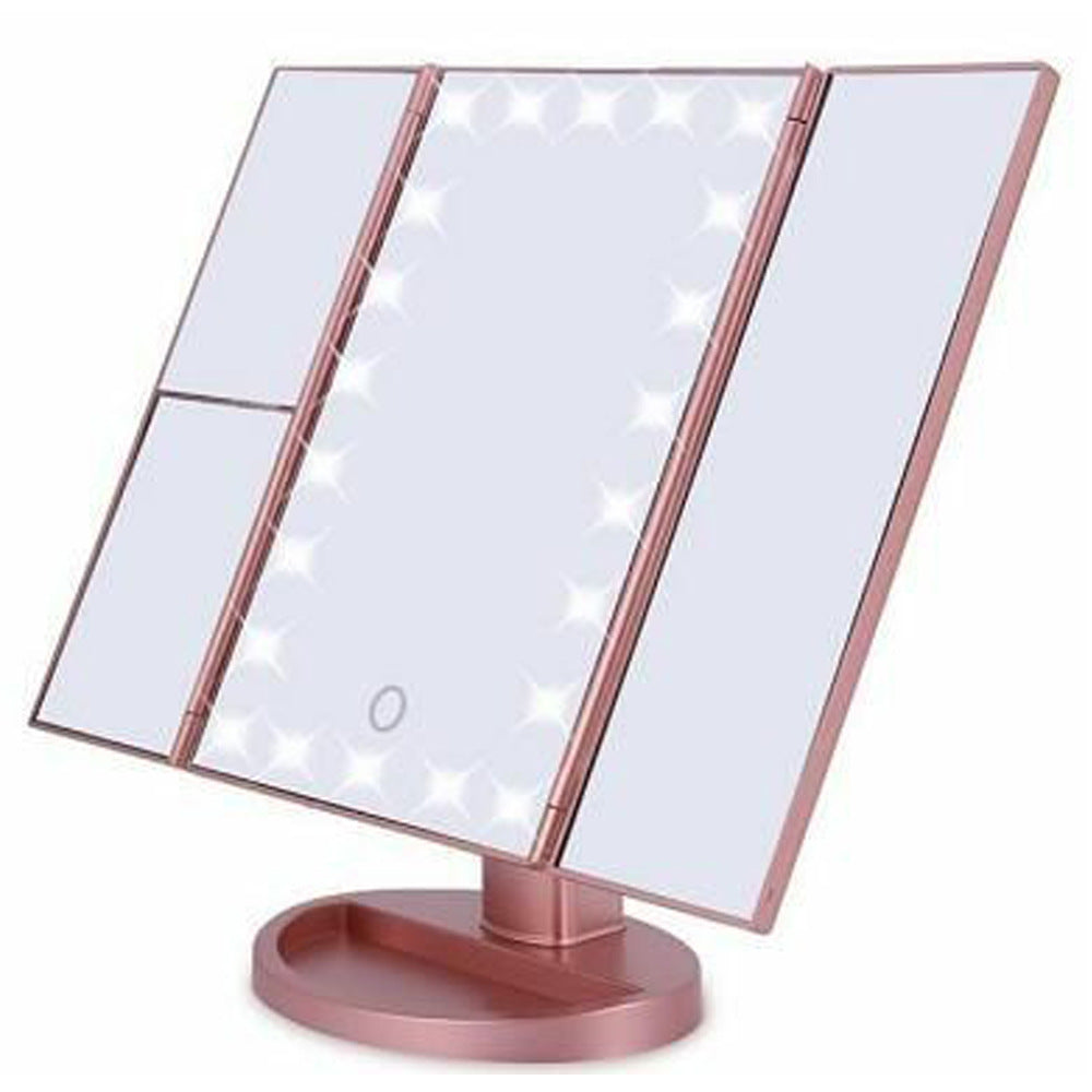 Three-fold Makeup Mirror