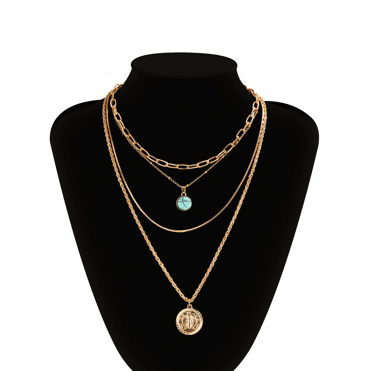 Clavicle Turquoise Necklace