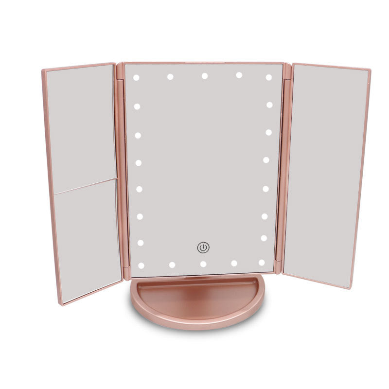 Three-fold Makeup Mirror