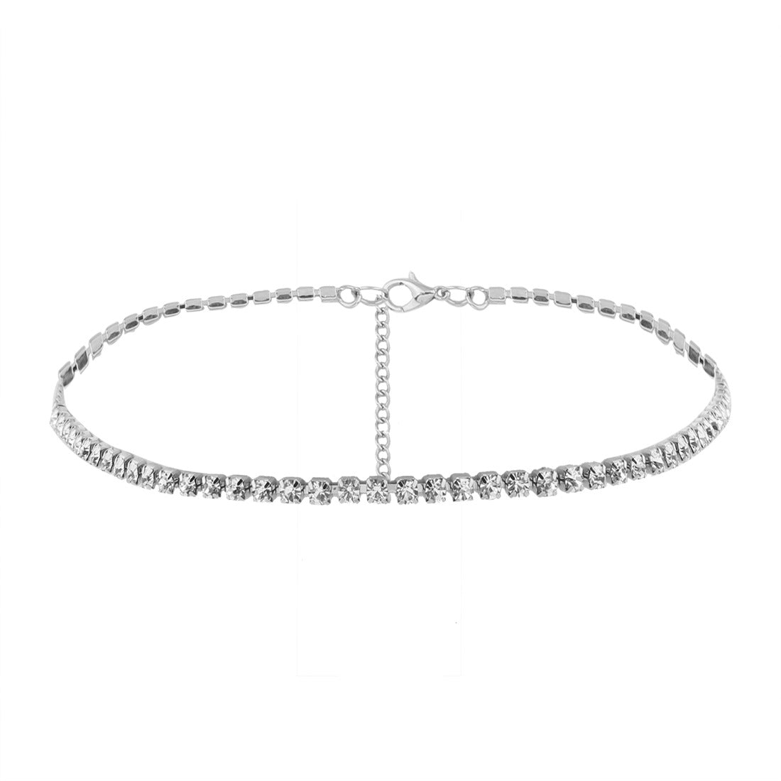 Simple Temperament Model Diamond Necklace