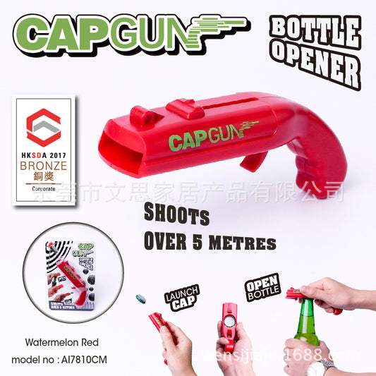 Portable Opener Cap Gun