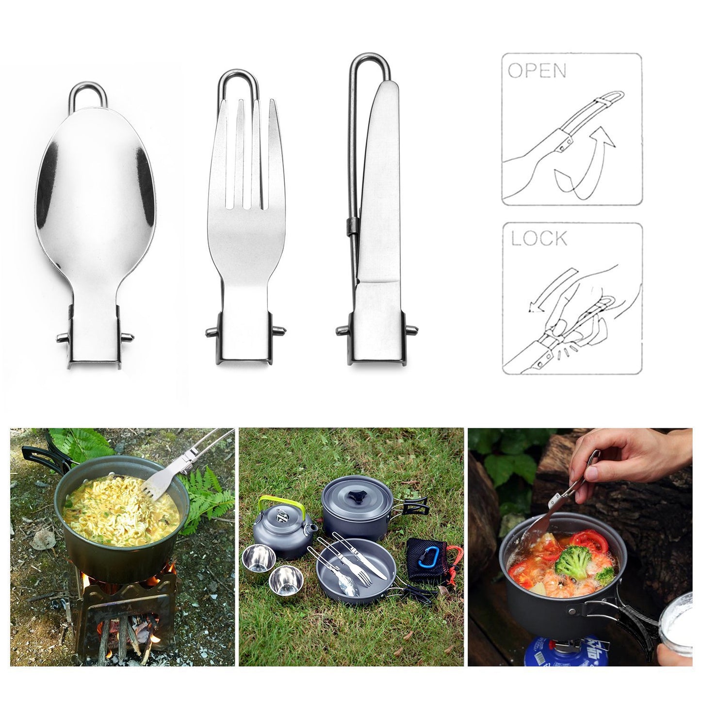 Hot Style Portable Camping Cookware