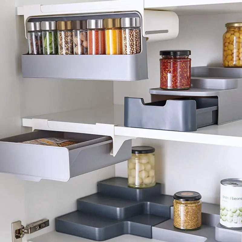 Under-shelf Spice Organizer