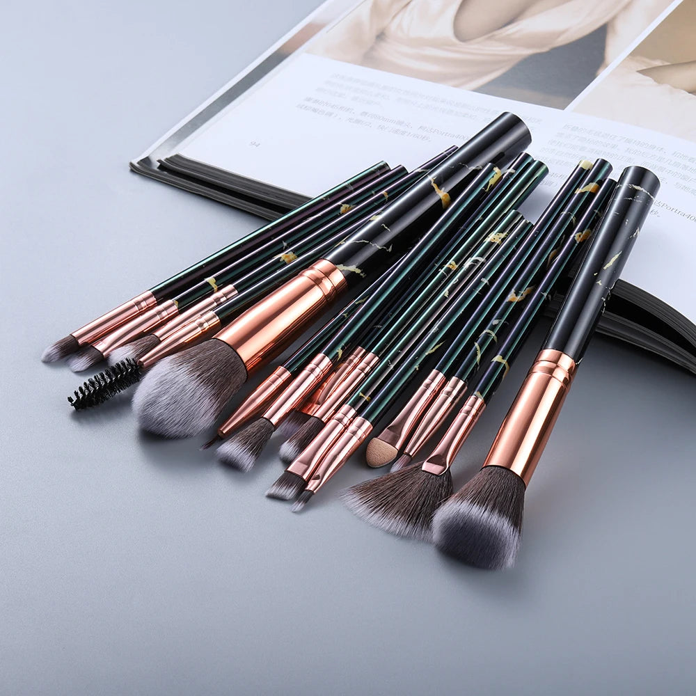 15PCS Makeup Brushes Tool Set