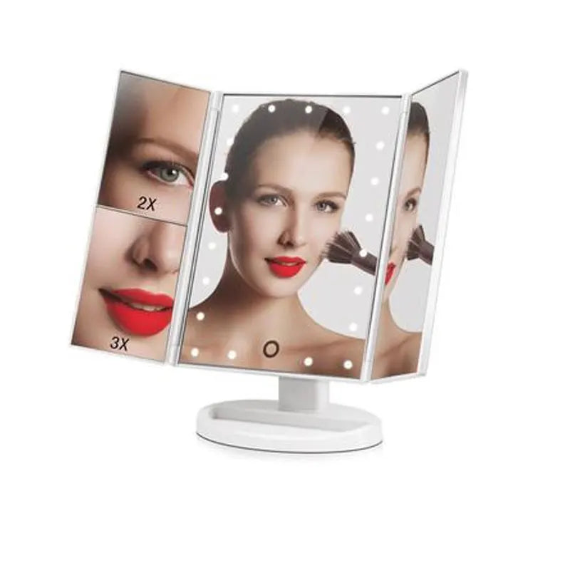 Three-fold Makeup Mirror