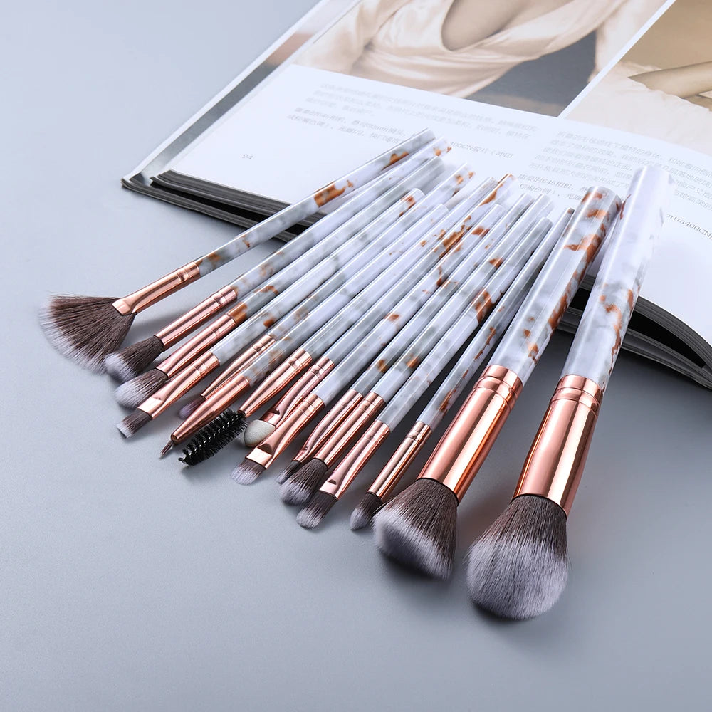 15PCS Makeup Brushes Tool Set