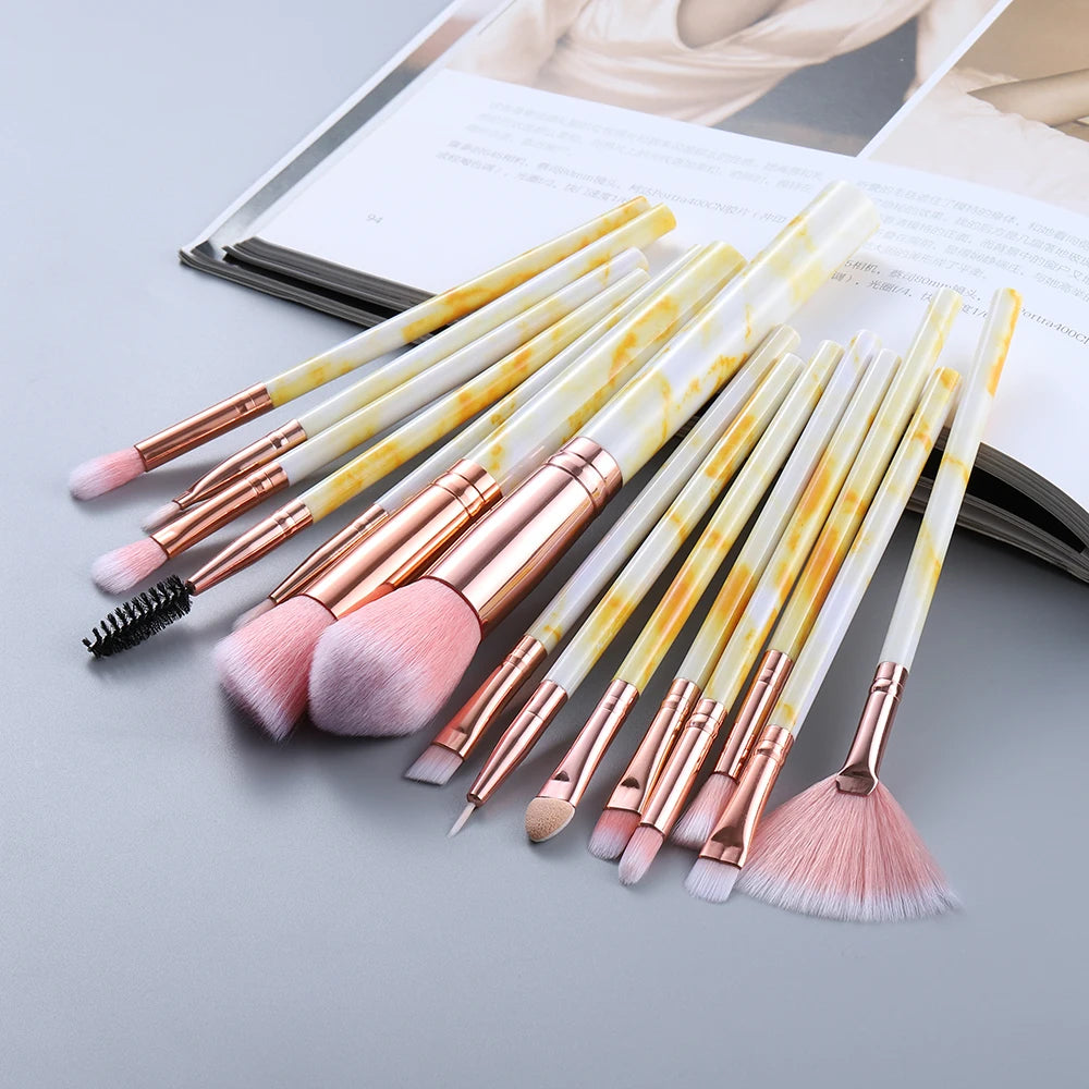 15PCS Makeup Brushes Tool Set