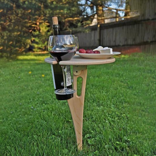 Mini Wooden Picnic Table