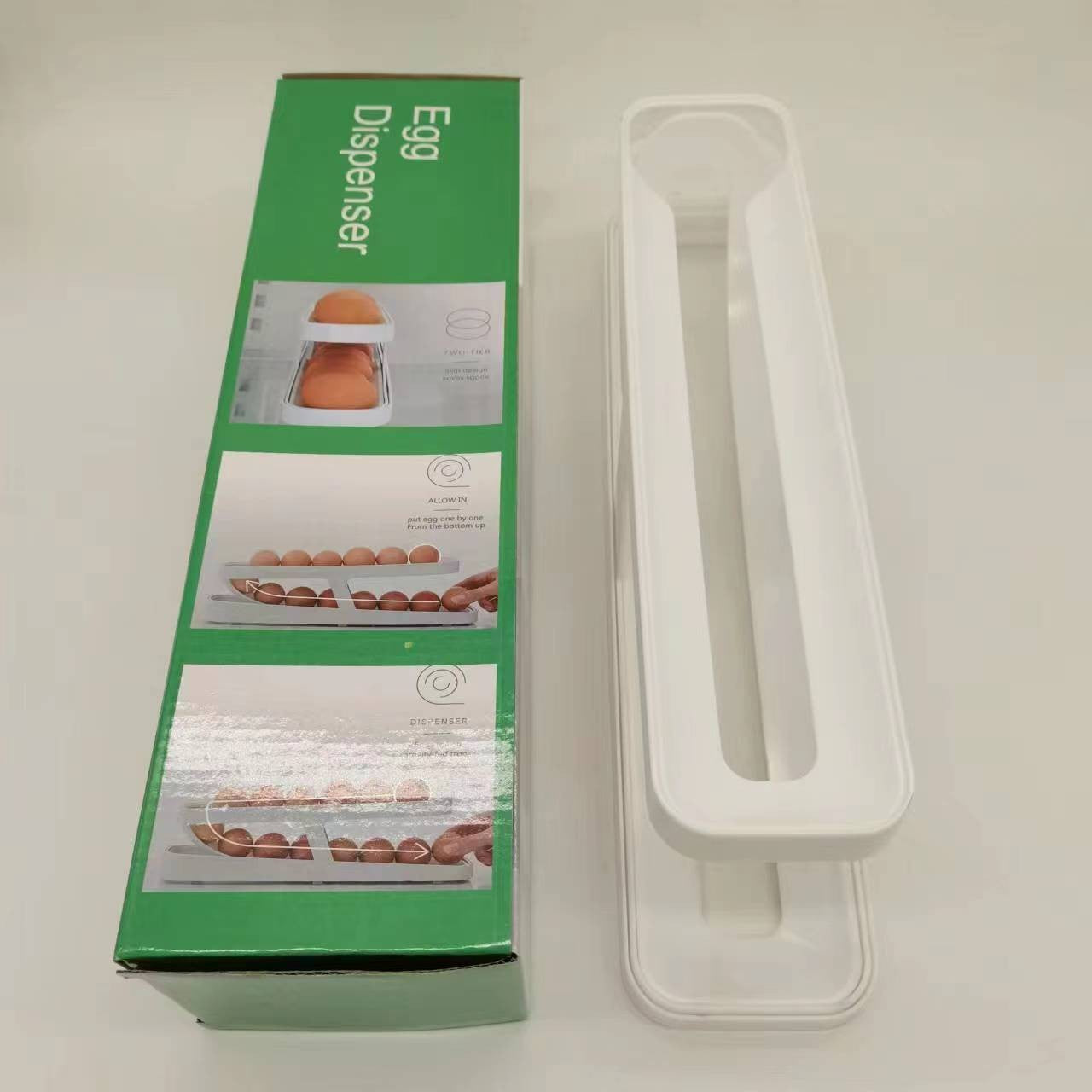 Scrolling Egg Rack Holder