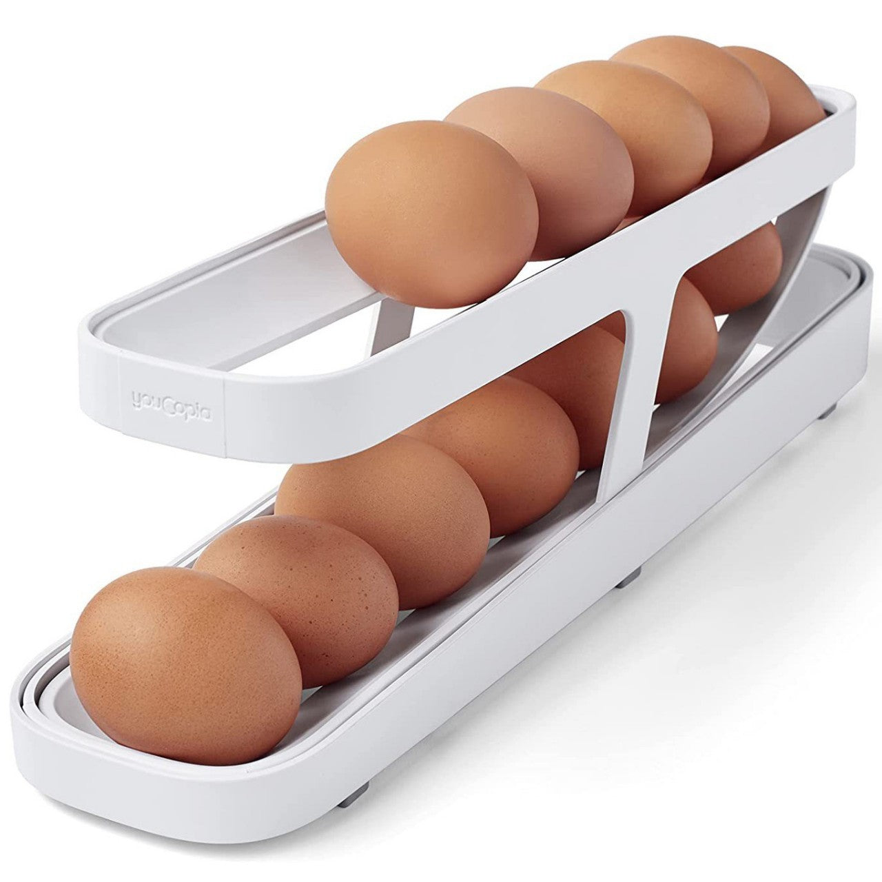 Scrolling Egg Rack Holder