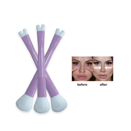 2-in-1 U-shaped Nose Contour Brush