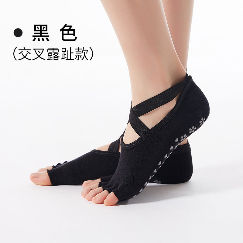 Cotton Non-slip Yoga Socks