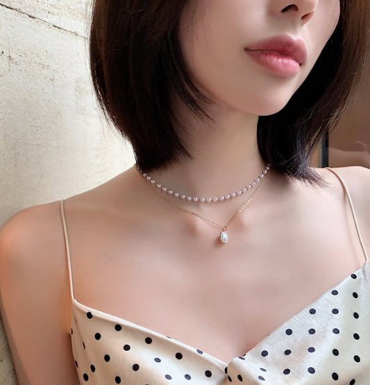 Multi-layer Pearl Necklace