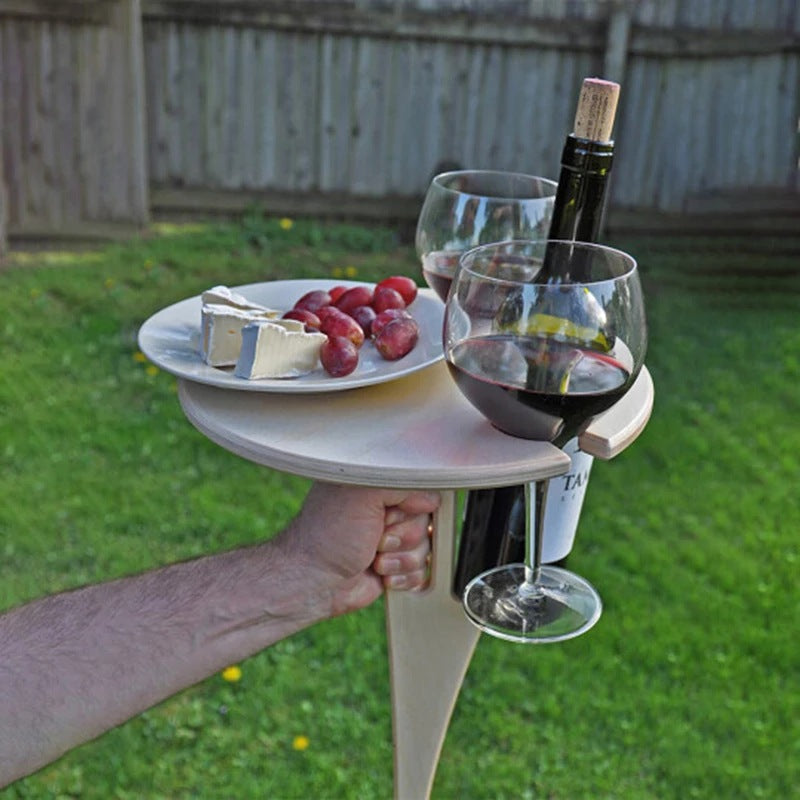 Mini Wooden Picnic Table