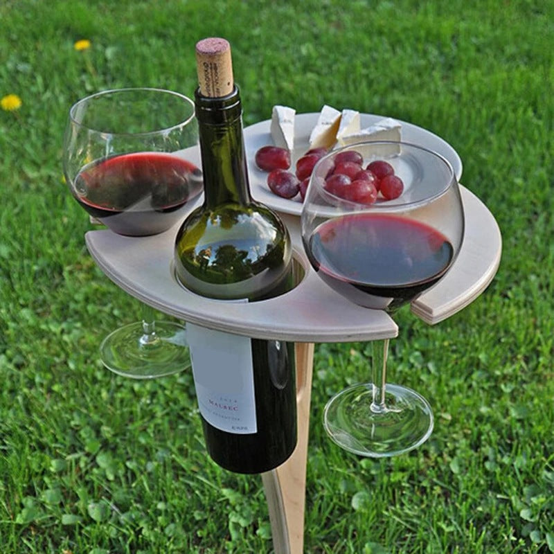 Mini Wooden Picnic Table