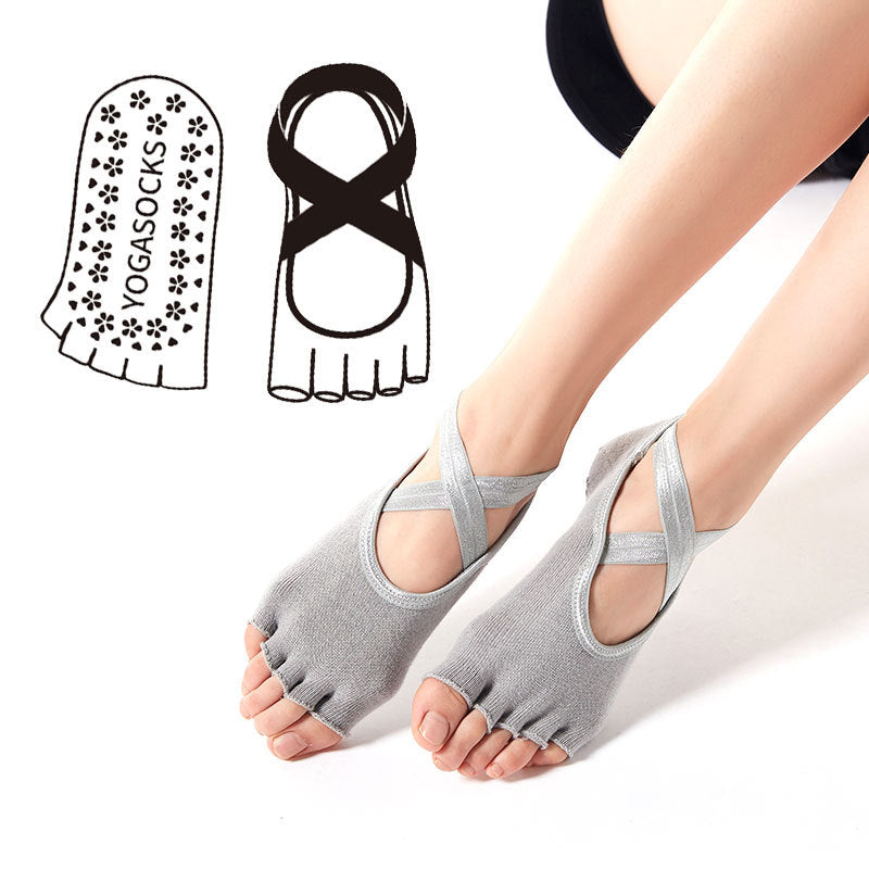 Cotton Non-slip Yoga Socks