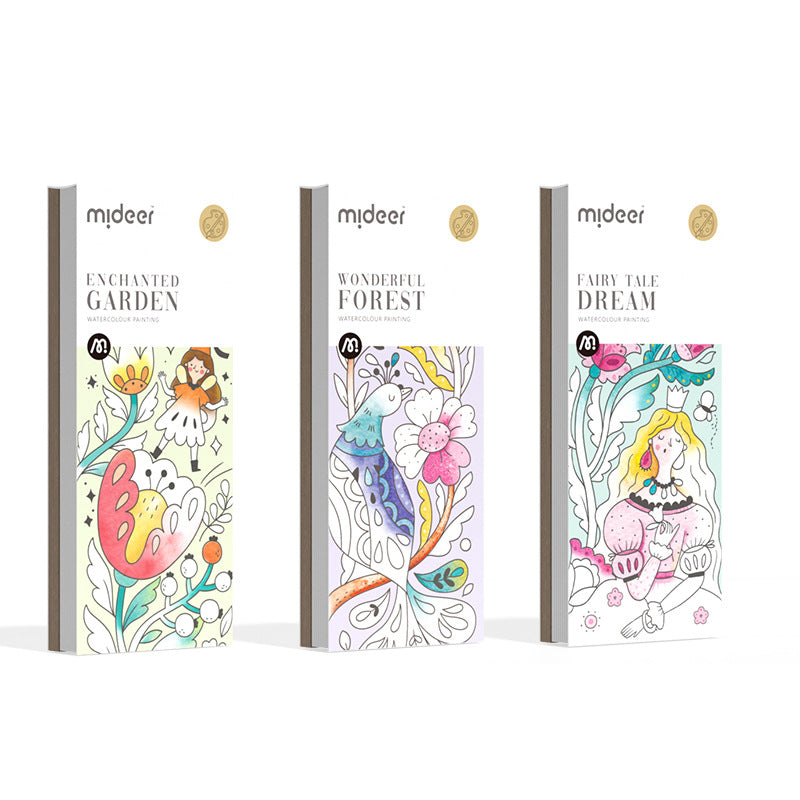 Water Painting Coloring Book