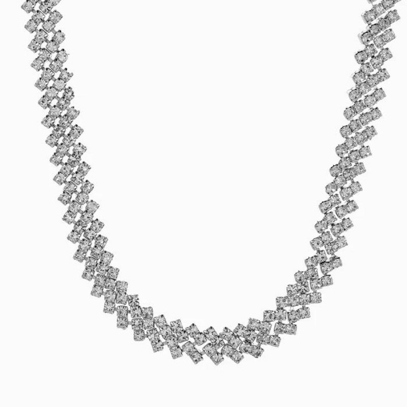 Neck Collar Rhinestone Necklace