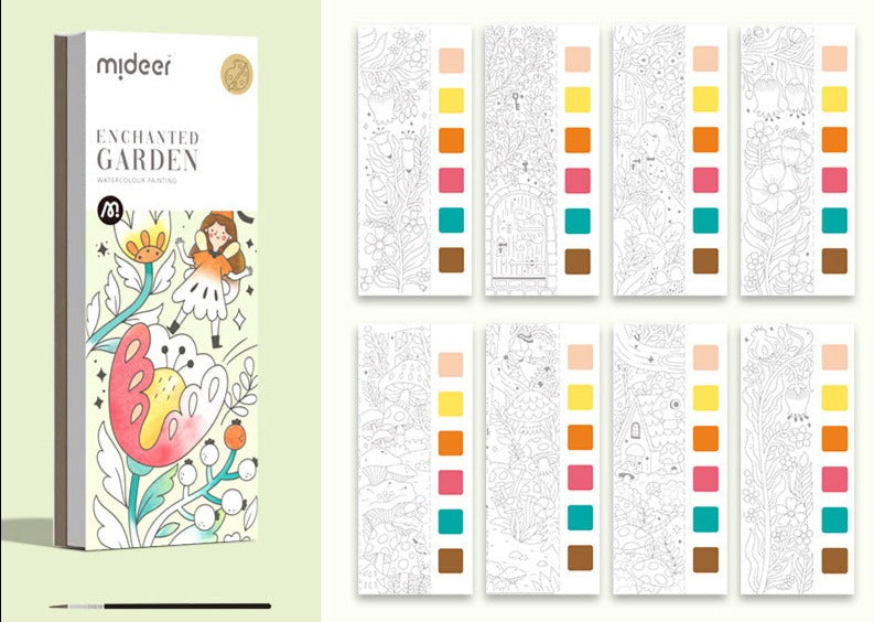 Water Painting Coloring Book