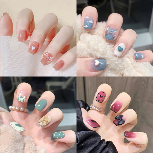 Semi Cured Sticker Nails