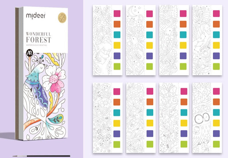 Water Painting Coloring Book