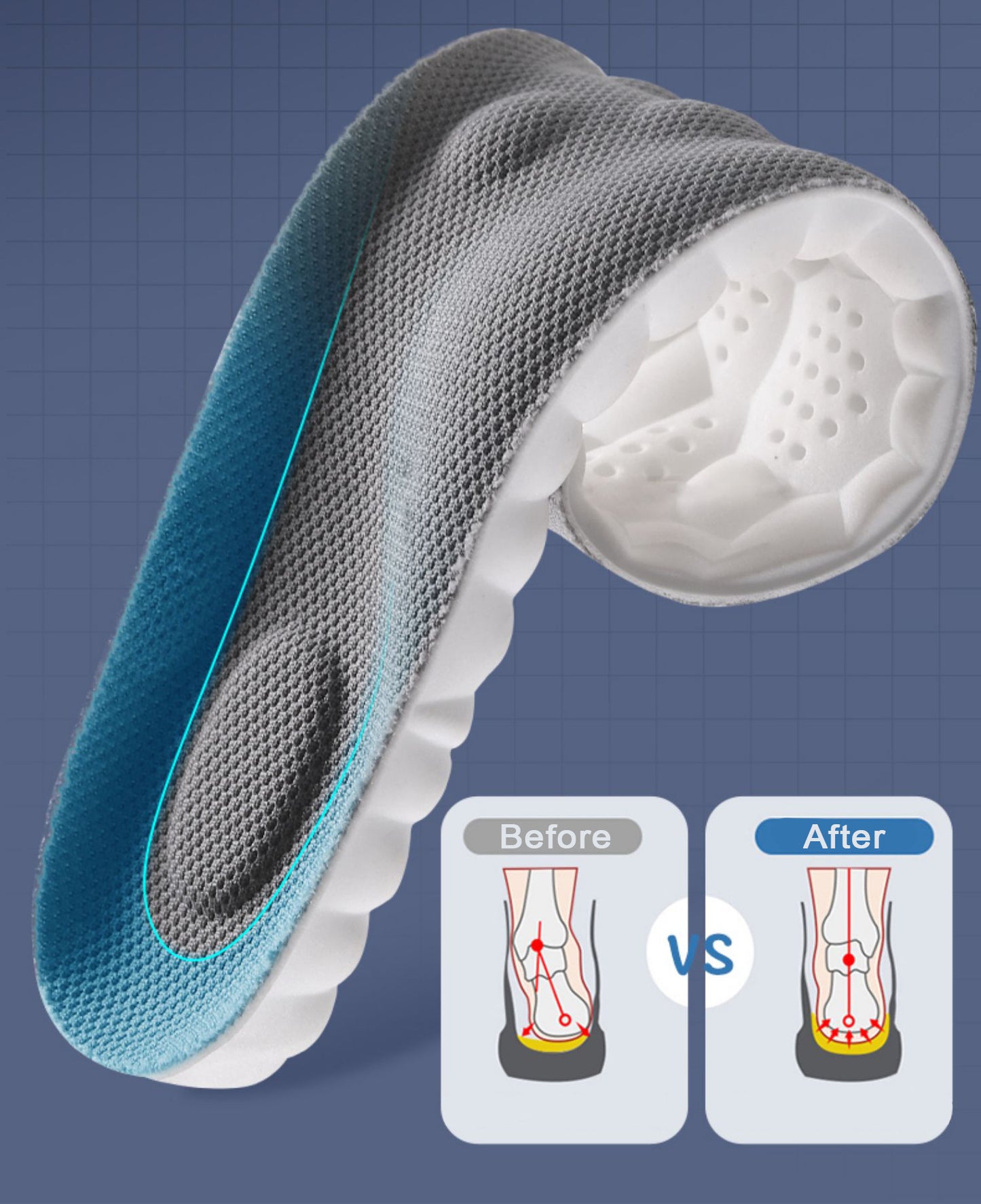 4D Massage Shoe Insoles