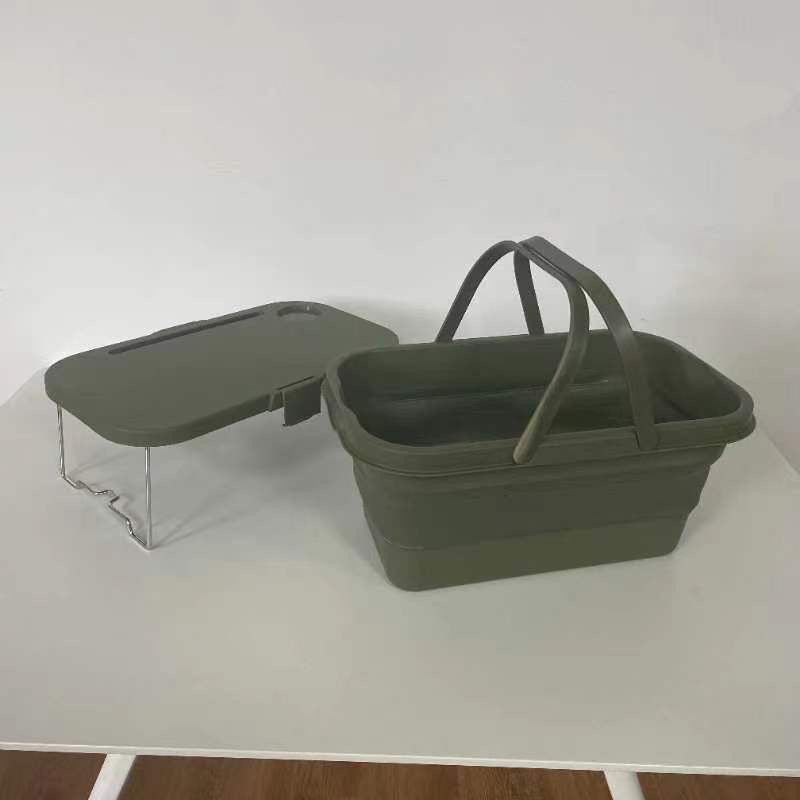 Multifunctional Portable Basket With Table